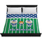 Football Duvet Cover - King - On Bed - No Prop