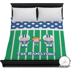 Football Duvet Cover - Full / Queen (Personalized)
