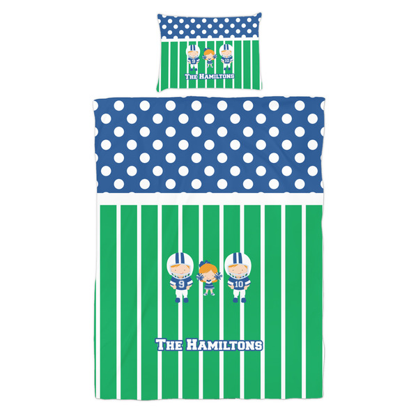 Football Duvet Cover Set - Twin - Alt Approval