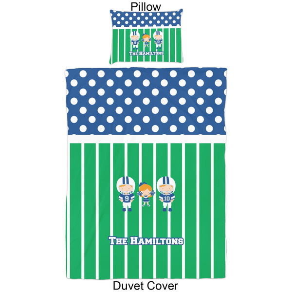 Football Duvet Cover Set - Twin - Approval