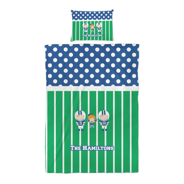 Football Duvet Cover Set - Twin XL - Alt Approval