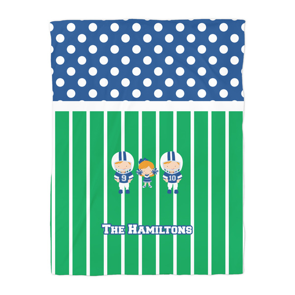 Football Duvet Cover - Twin - Front