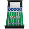 Football Duvet Cover - Twin - On Bed - No Prop