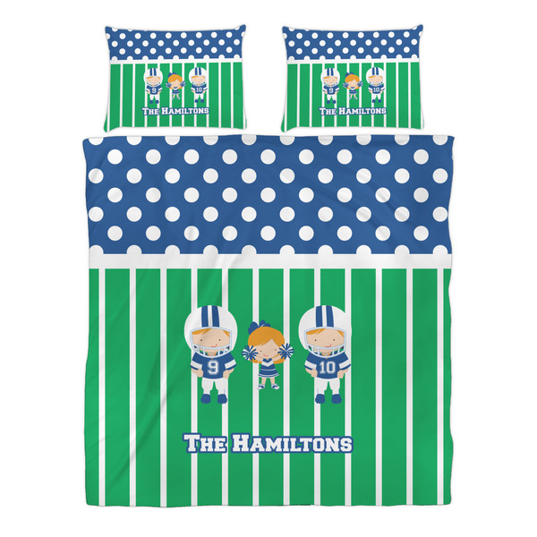 Football Duvet cover Set - Queen - Alt Approval