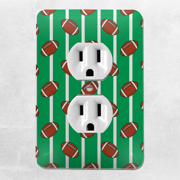 Football Electric Outlet Plate - LIFESTYLE