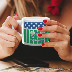 Football Double Shot Espresso Cup - Single (Personalized)
