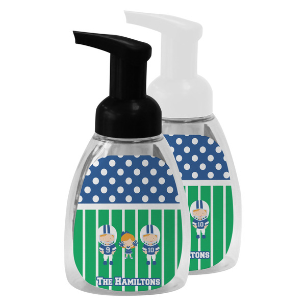 Football Foam Soap Bottles - Main