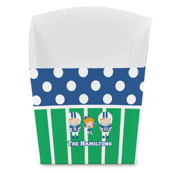 Football French Fry Favor Boxes (Personalized)