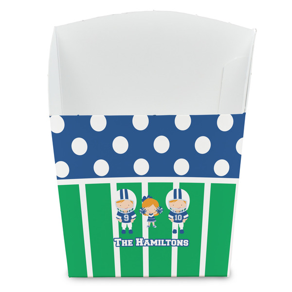 Custom Football French Fry Favor Boxes (Personalized)