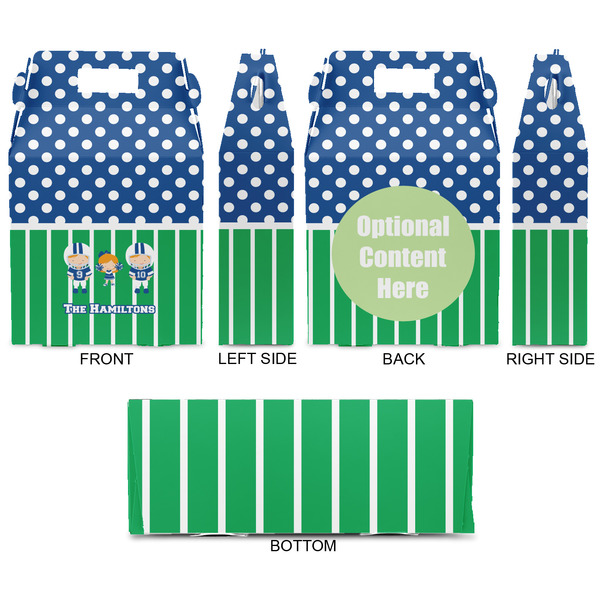 Football Gable Favor Box - Approval