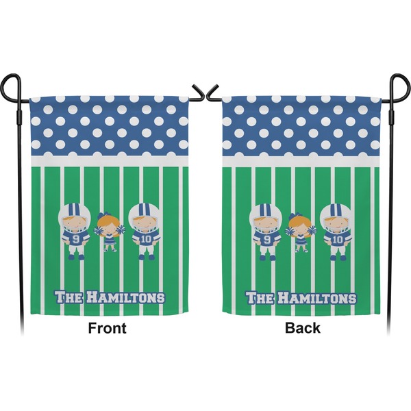 Football Garden Flag - Double Sided Front and Back