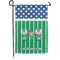 Football Small Garden Flag - Double Sided w/ Multiple Names