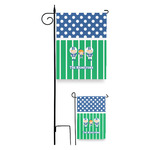 Football Garden Flag (Personalized)