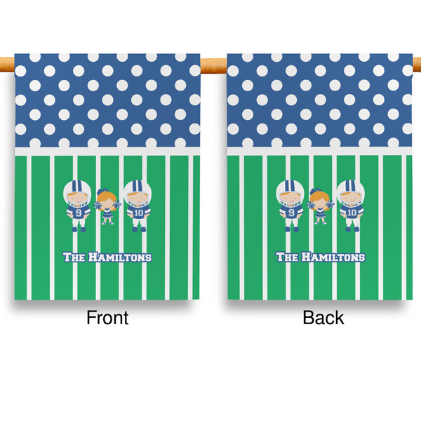 Football Garden Flags - Large - Double Sided - APPROVAL