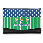 Football Genuine Leather Women's Wallet - Small (Personalized)
