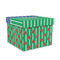 Football Gift Boxes with Lid - Canvas Wrapped - Medium - Front/Main