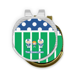 Football Golf Ball Marker - Hat Clip