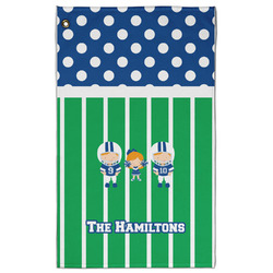Football Golf Towel - Poly-Cotton Blend w/ Multiple Names