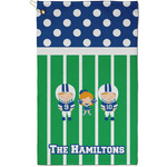 Football Golf Towel - Poly-Cotton Blend - Small w/ Multiple Names