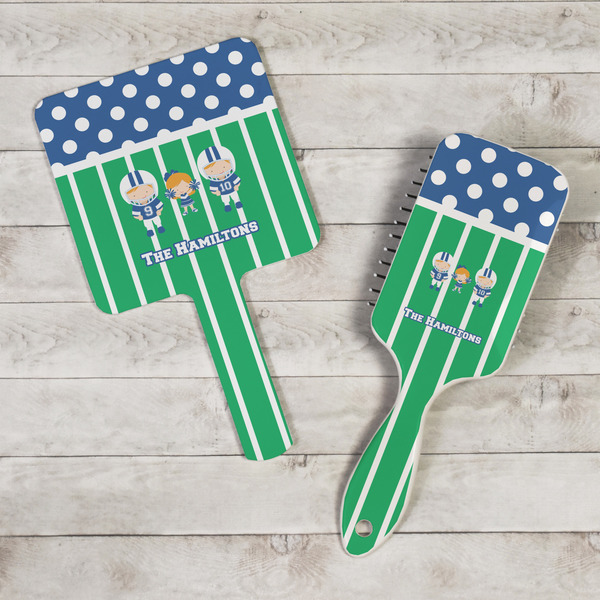 Football Hand Mirrors - In Context