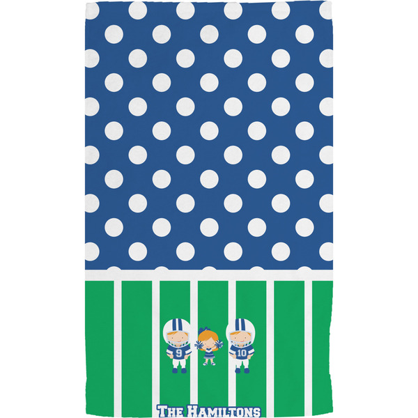 Football Hand Towel (Personalized)