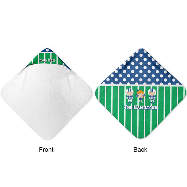 Football Hooded Baby Towel- Approval