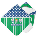 Football Hooded Baby Towel (Personalized)