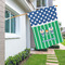 Football House Flags - Double Sided - LIFESTYLE