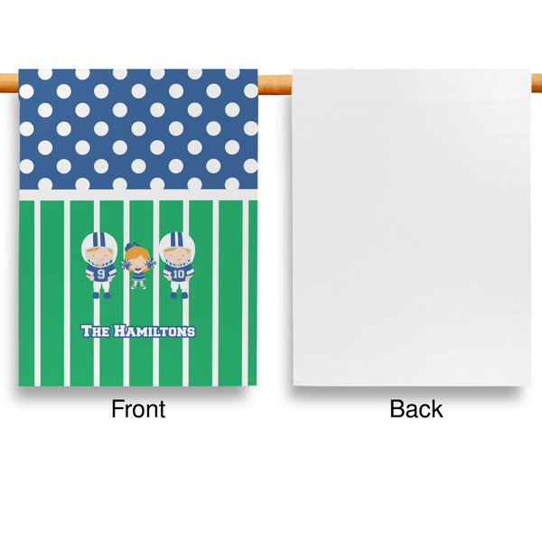 Football House Flags - Single Sided - APPROVAL