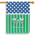 Football 28" House Flag - Single Sided (Personalized)