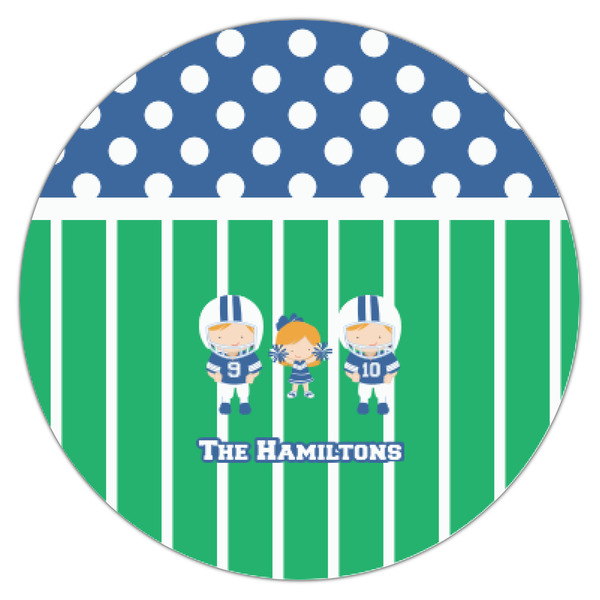 Football Icing Circle - XSmall - Single