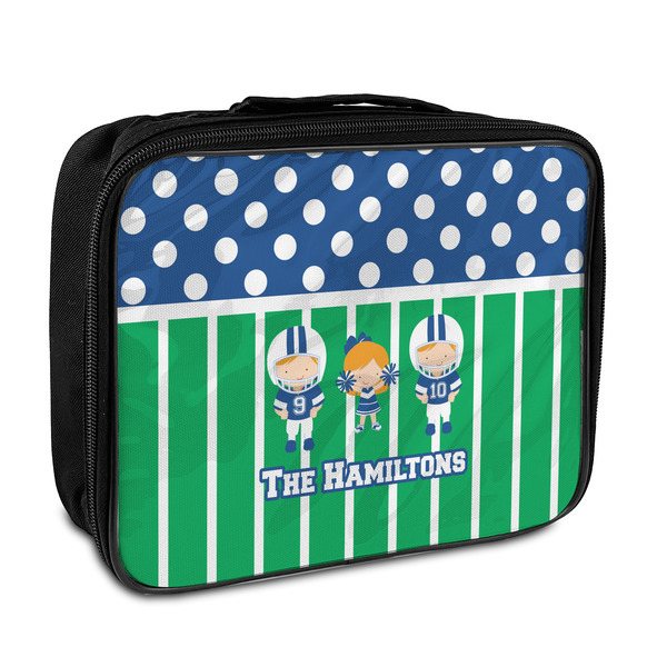 Custom Football Insulated Lunch Bag (Personalized)