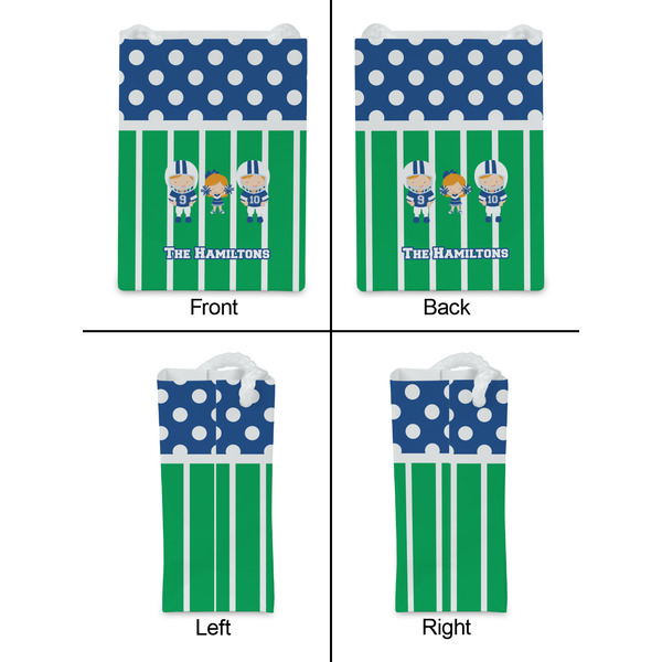 Football Jewelry Gift Bag - Gloss - Approval