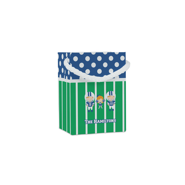Custom Football Jewelry Gift Bags - Matte (Personalized)
