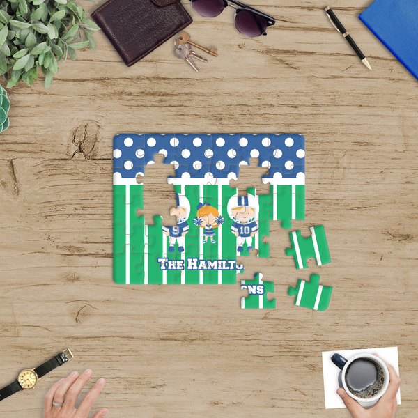 Football Jigsaw Puzzle 30 Piece - In Context