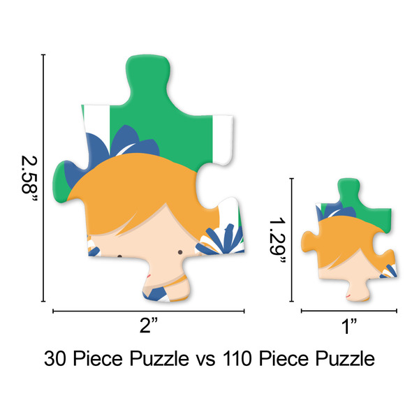 Football Jigsaw Puzzle - Piece Comparison