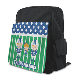 Football Preschool Backpack (Personalized)