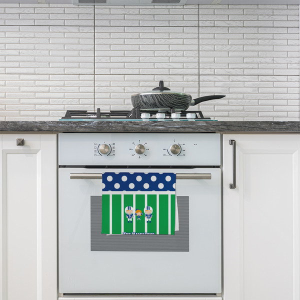 Football Kitchen Towel - Poly Cotton - Lifestyle