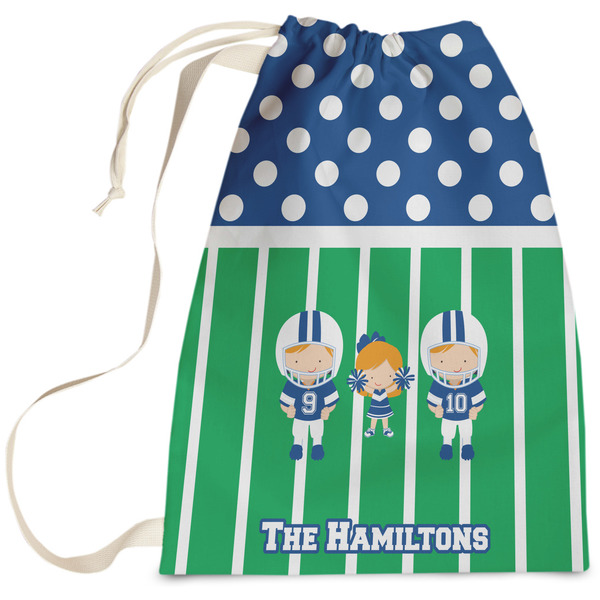 Custom Football Laundry Bag - Large (Personalized)