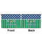 Football Large Zipper Pouch Approval (Front and Back)