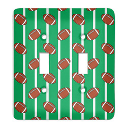 Football Light Switch Cover (2 Toggle Plate)