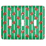Football Light Switch Cover (3 Toggle Plate)
