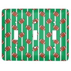 Football Light Switch Cover (3 Toggle Plate)