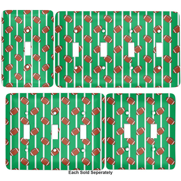 Football Light Switch Covers all sizes