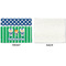 Football Linen Placemat - APPROVAL Single (single sided)
