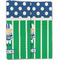Football Linen Placemat - Folded Half (double sided)