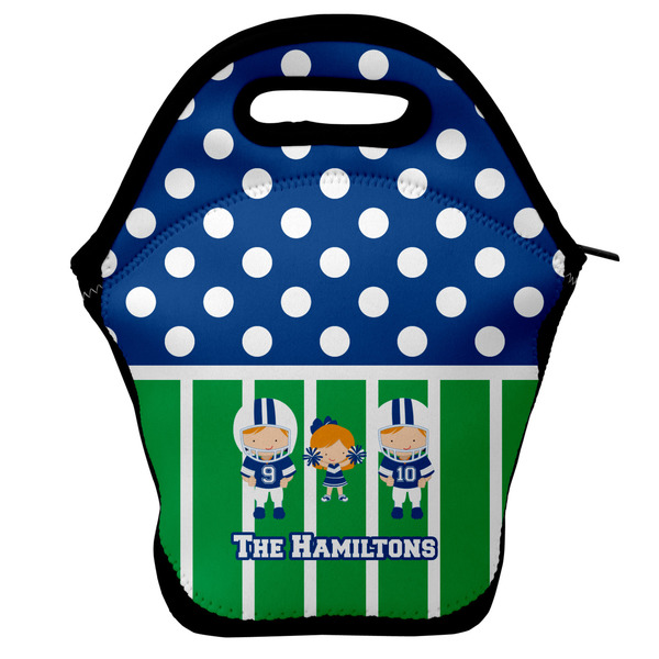 Custom Football Lunch Bag w/ Multiple Names