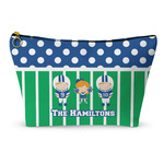 Football Makeup Bag - Large - 12.5"x7" (Personalized)