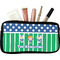 Football Makeup / Cosmetic Bag - Small (Personalized)