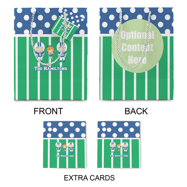 Football Medium Gift Bag - Approval